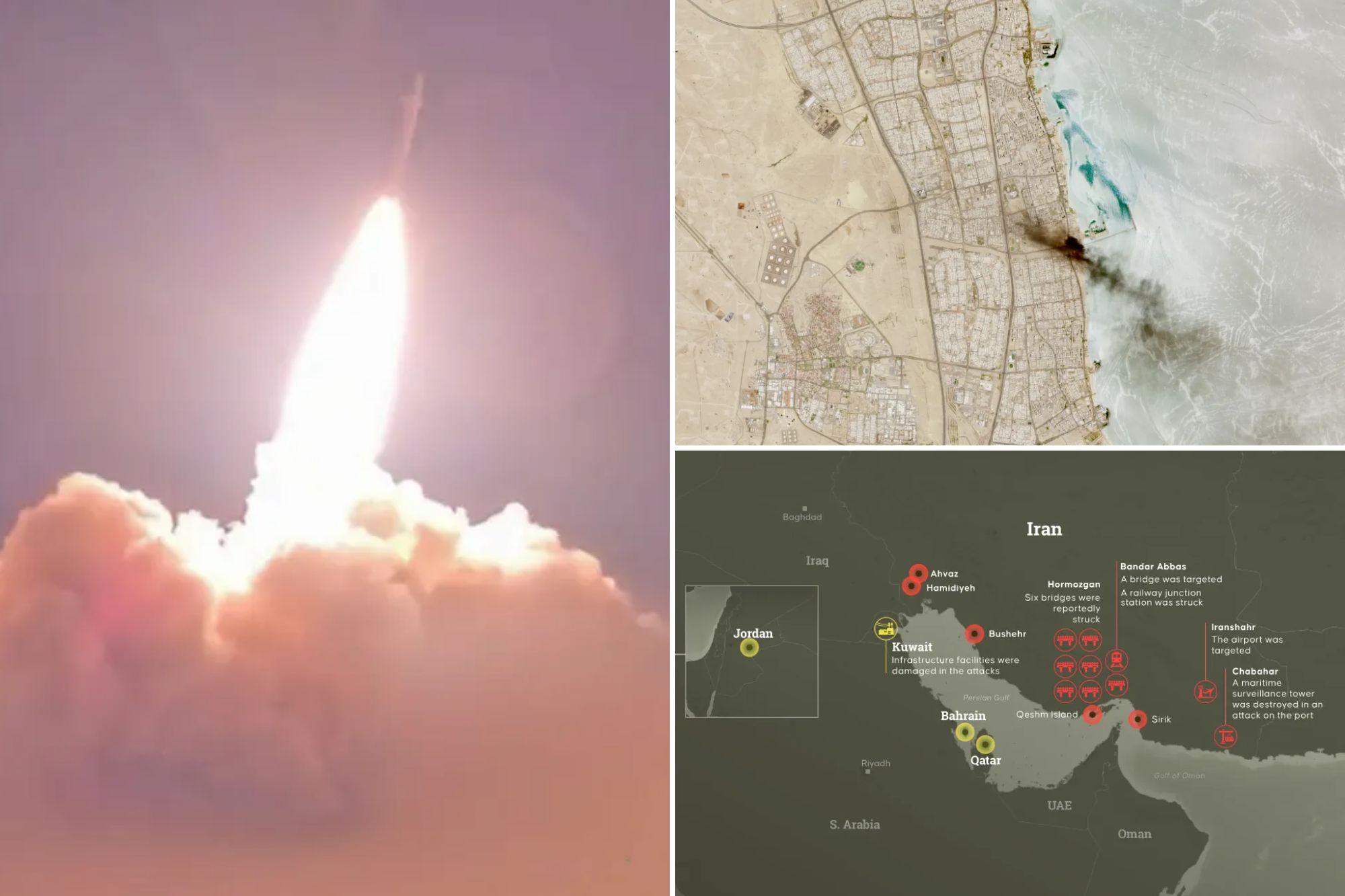 Iran warns ‘people should stay away from US bases’ as Tehran escalates attacks