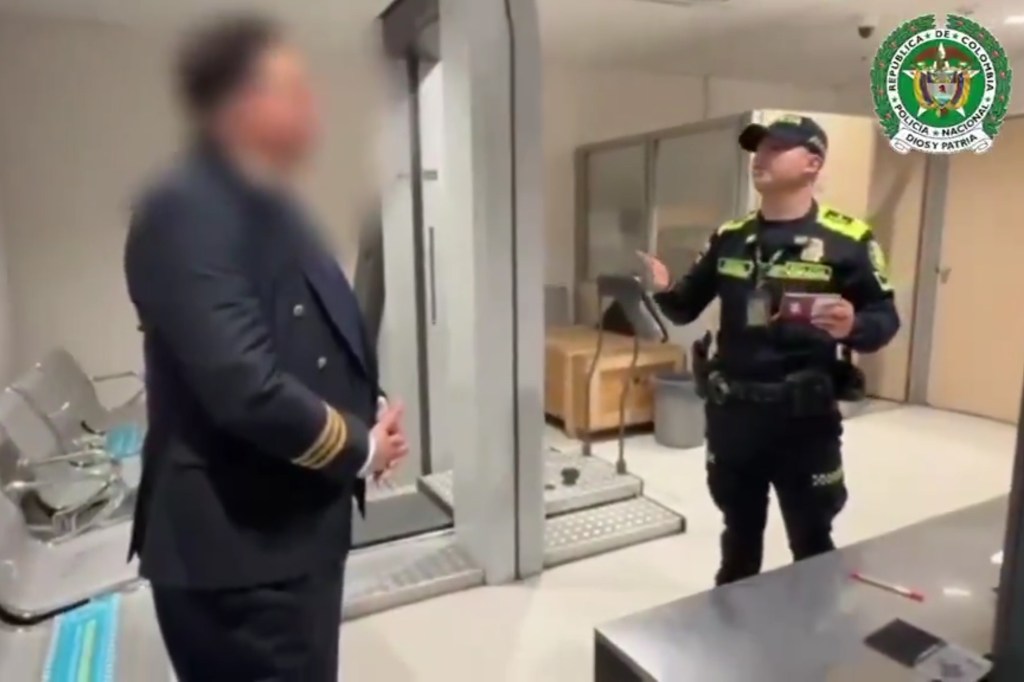 Reach for disguise! Drug smuggler goes viral after dressing as pilot to take cocaine across Atlantic
