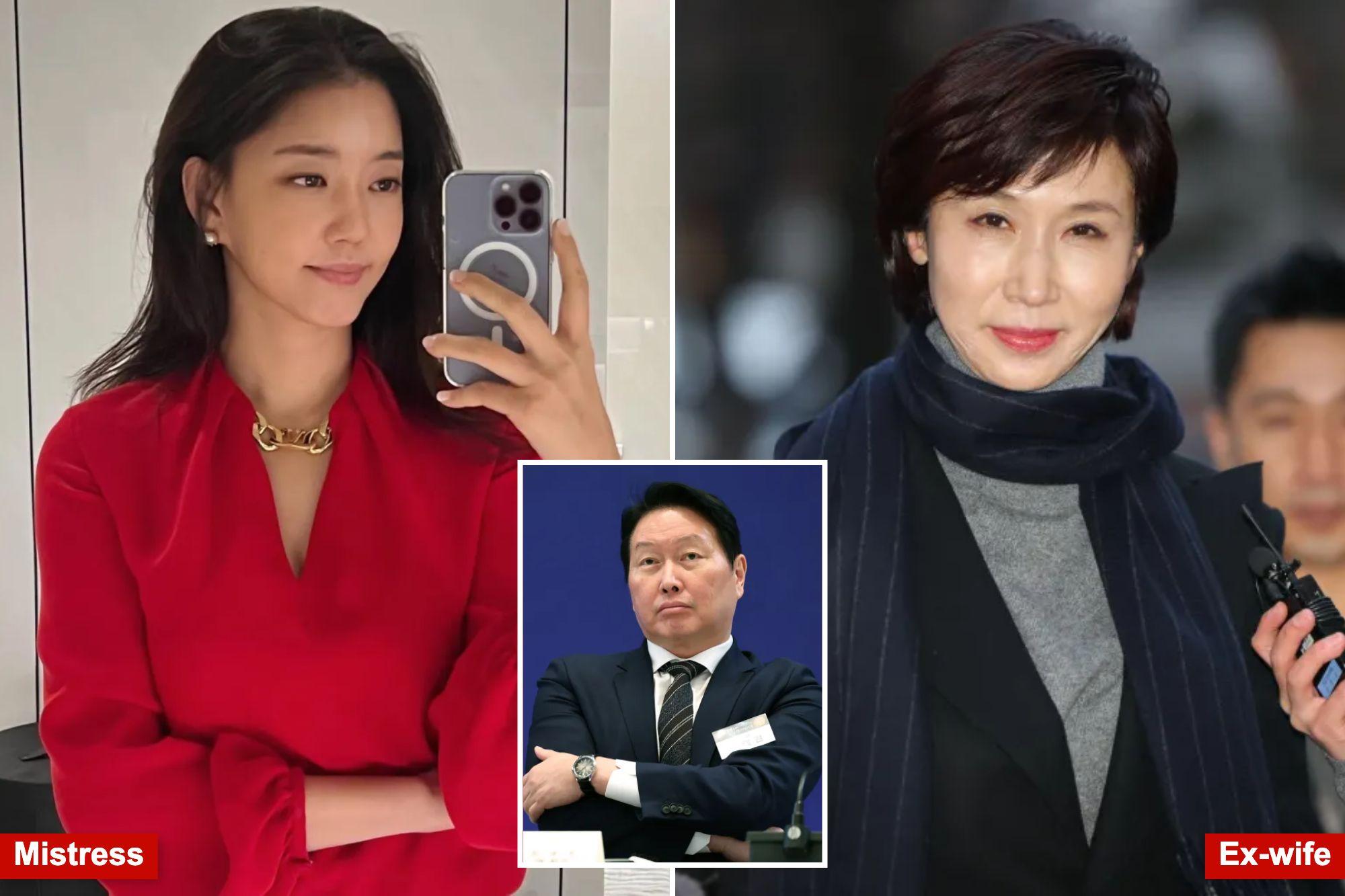South Korean AI billionaire faces $1 billion divorce payout after ‘marriage of the century’ crumbles amid affair with younger woman