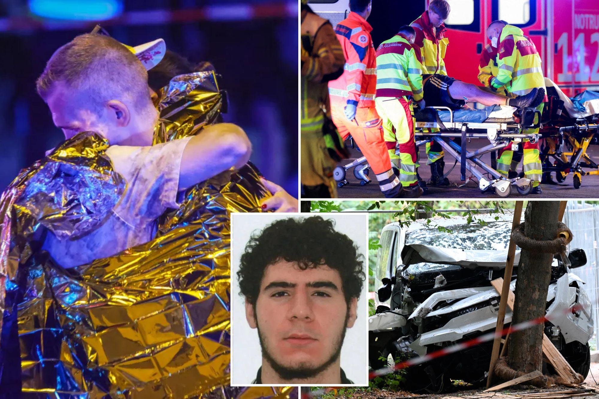 Suspected Islamic extremist wanted after plowing van into Berlin LGBT festival, killing 1 and injuring 16