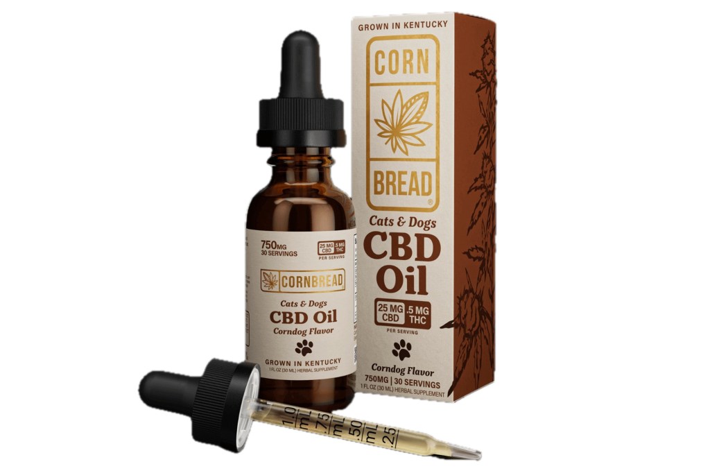 Cornbread Hemp product for dogs