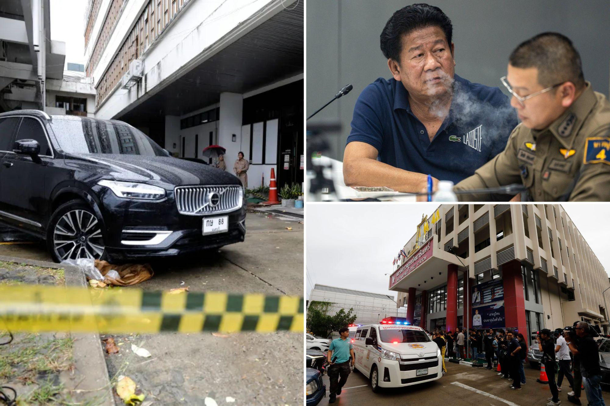 Former Thai lawmaker arrested after shooting at a government office, killing at least 8