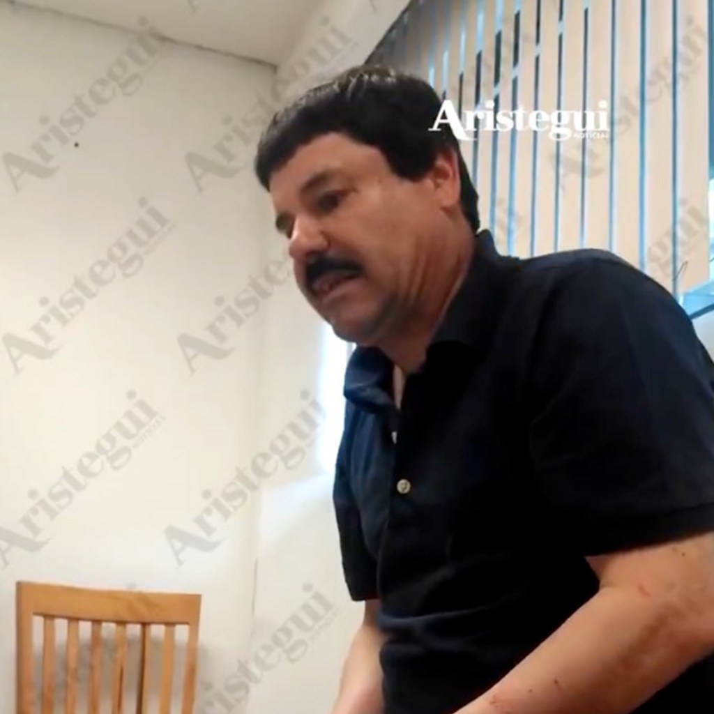 New footage of El Chapo’s first hours in captivity reveals notorious drug lord insisting his cartel would not rescue him out of prison
