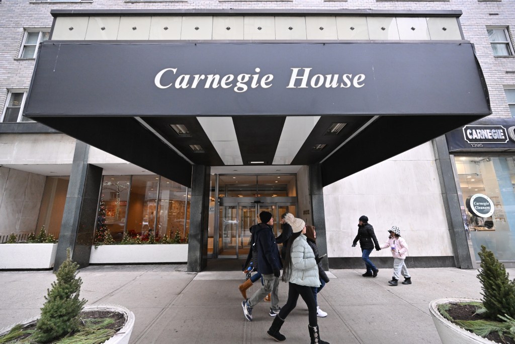 Carnegie House at 100 West 57th Street in midtown Manhattan.