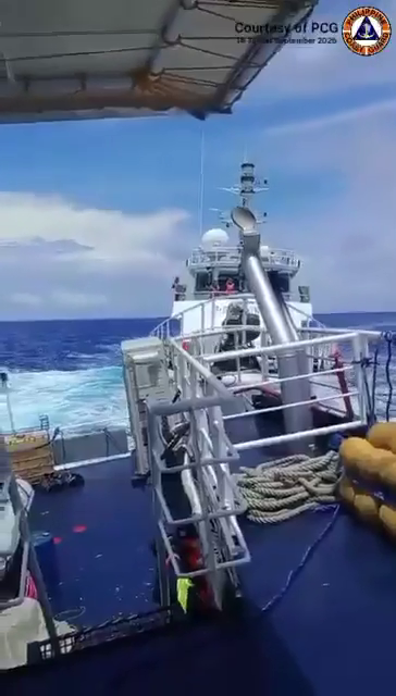 The Bureau of Fisheries and Aquatic Resources (BFAR) vessel was on a mission to distribute fuel to Filipino fishermen about 54 nautical miles off the coast of Palawan province when a China Coast Guard vessel made contact with the Philippine ship.